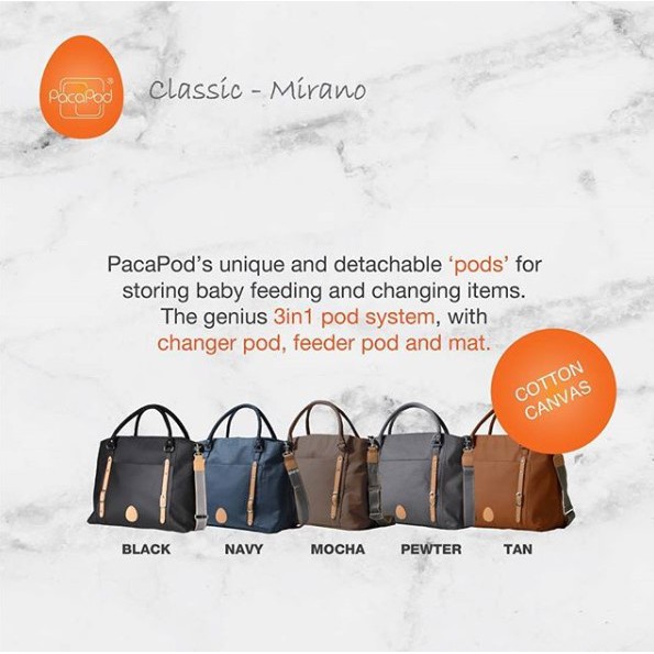 Diaper Bag Pacapod Mirano