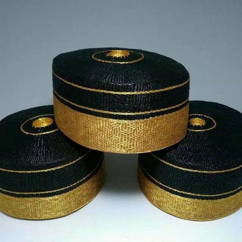 Songkok Recca Bugis / Songkok Guru Makassar/ Songkok To Bone / Peci bugis / Topi/