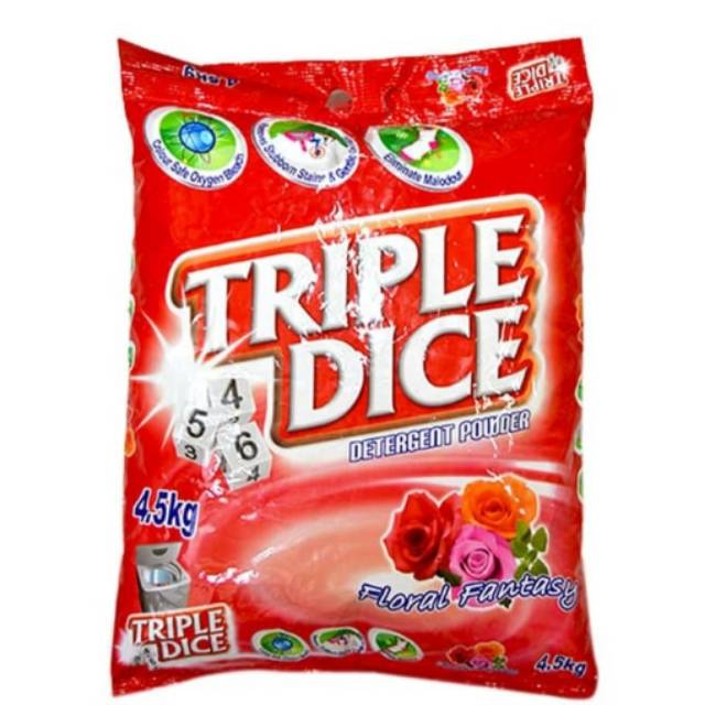 Detergent Triple Dice 4,2 floral