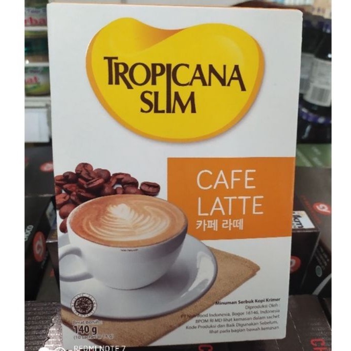 

Tropicana Slim Cafelatte 10's