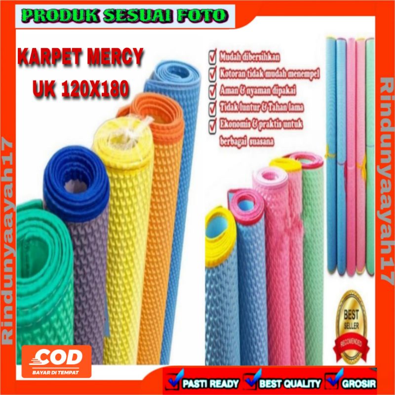 TIKAR LANTAI120X180 TIKER SPOON BENTOL TEBAL 3MM KARPET MERCY METIC