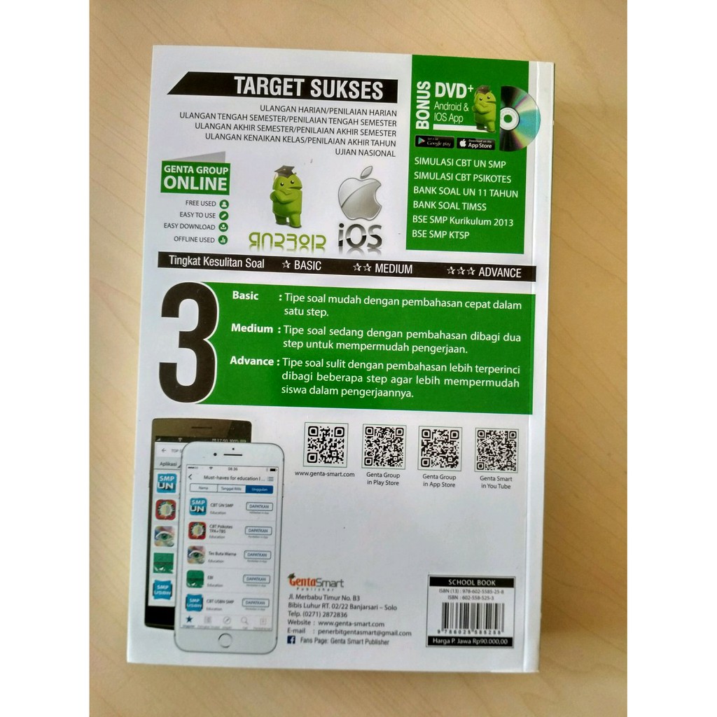 Buku BIOLOGI SMP TOP SUKSES UPDATE BANK SOAL PEMBAHASAN BIOLOGI SMP 7. 8. 9-2