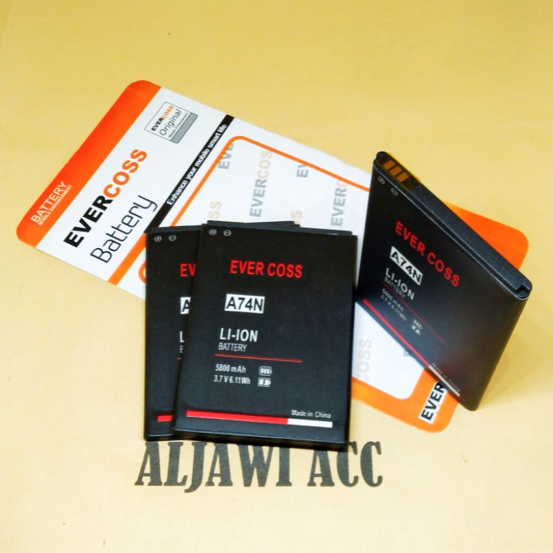 Baterai Bt Batre Battery Evercoss A74N Battery Hp Evercoss