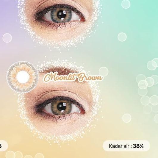 Softlens GEL Macaron &amp; Moonlit Gray Brown Blue Black Moonlite monlit monlite moonlight topgel