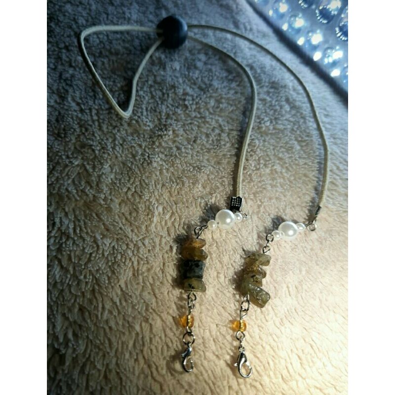 konektor masker 2in1/strap masker 2in1/konektor masker dengan stoper