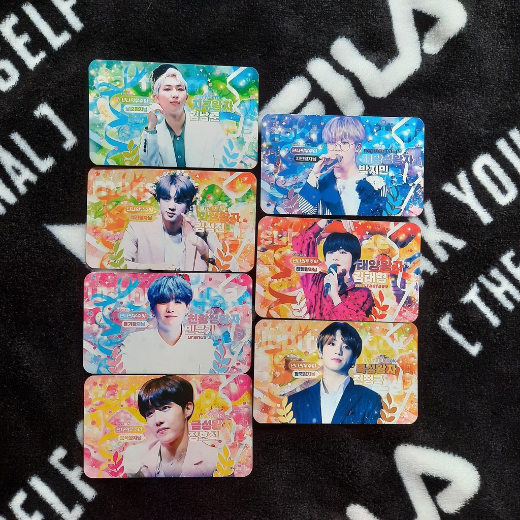 BTS Photocard Set Unofficial Goods