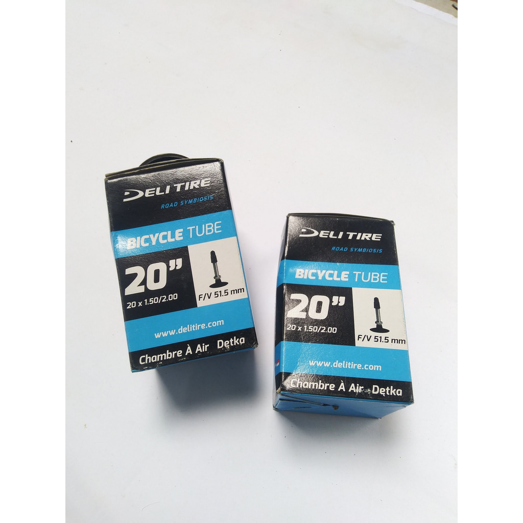 Ban Dalam Sepeda Lipat 20 X1.50 Deli Tire Presta Ban Sepeda Ukuran 20