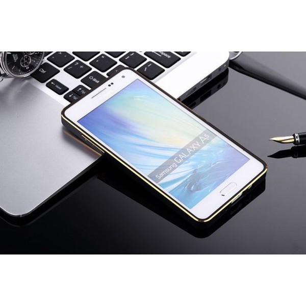 Luphie Aluminium Metal Bumper Case Acrylic Cover - Samsung Galaxy A5