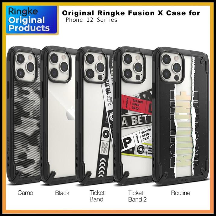 Original Ringke Fusion X Case Iphone 12 Pro Max 12 Pro 12 Mini Casing