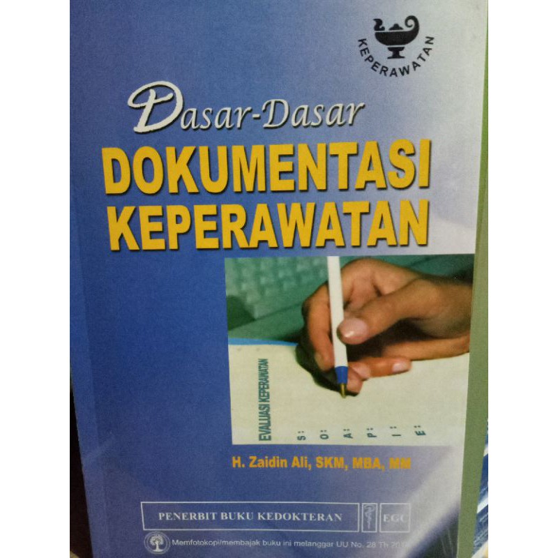 Dasar Dasar Dokumentasi Keperawatan