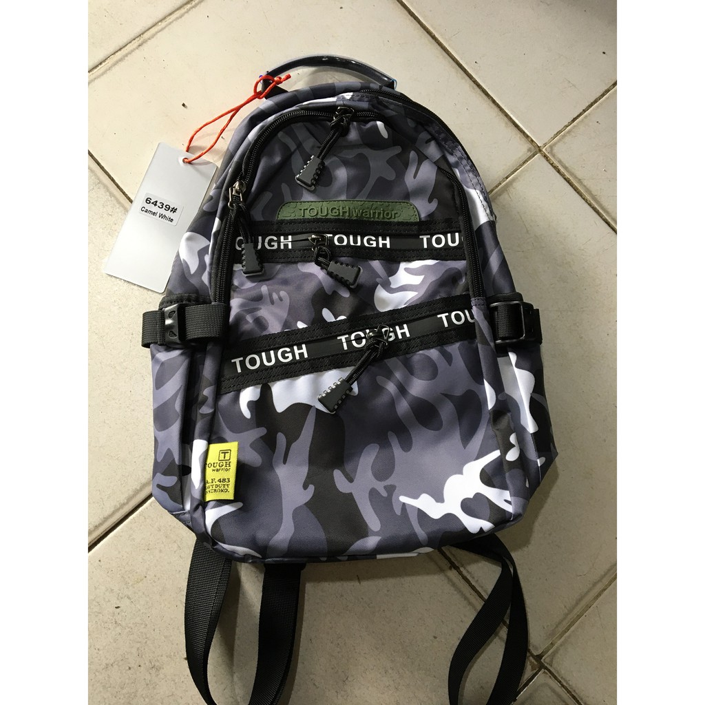 Tas Tough Army Loreng Camel White 6439 Loreng Salju Tas Loreng Ransel