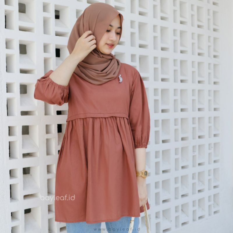 Ruby Blouse by Bayleaf.id / Blouse Premium / Atasan Premium Wanita / Kemeja Wanita
