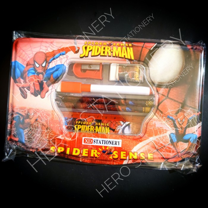 

Limited Tempat Pensil Kaleng Jumbo Whiteboard Isi Candy Spiderman Diskon