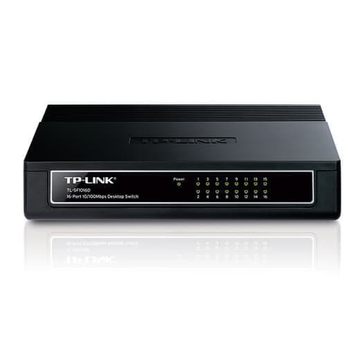 TP-Link TL-SF1016D 16-port 10/100 Switch Hub Plastic Case | TPLink GARANSI RESMI