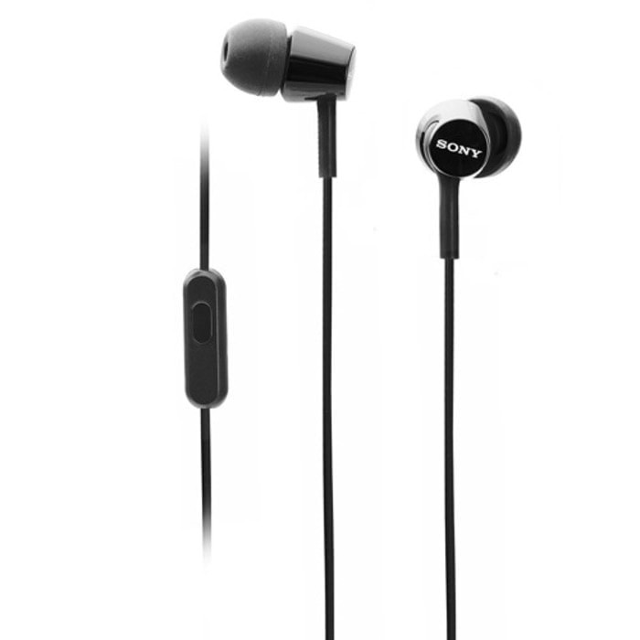 Earphone Sony MDR-EX155AP with mic garansi resmi original Headset