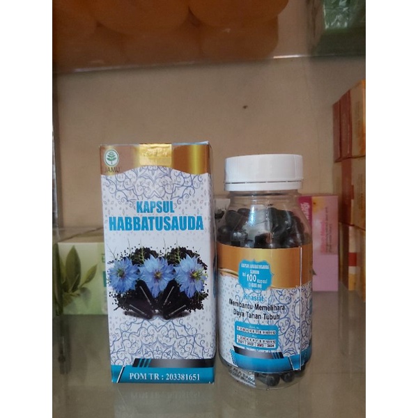 habbatussauda serbuk asy syifa 100 kapsul
