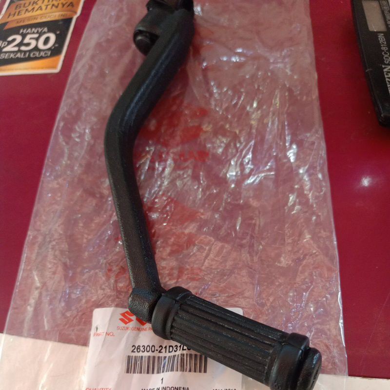 KICK STATER ENGKOL PEDAL STATER SUZUKI SATRIA 2TAK HIU LUMBA ORIGINAL SGP