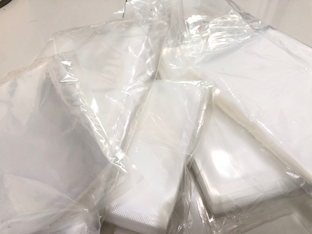 [ 23 X 30 ] Plastik Vakum Vacum Vacuum Bag Makanan Embossed Emboss Delkochoice - Satuan - 23 X 30