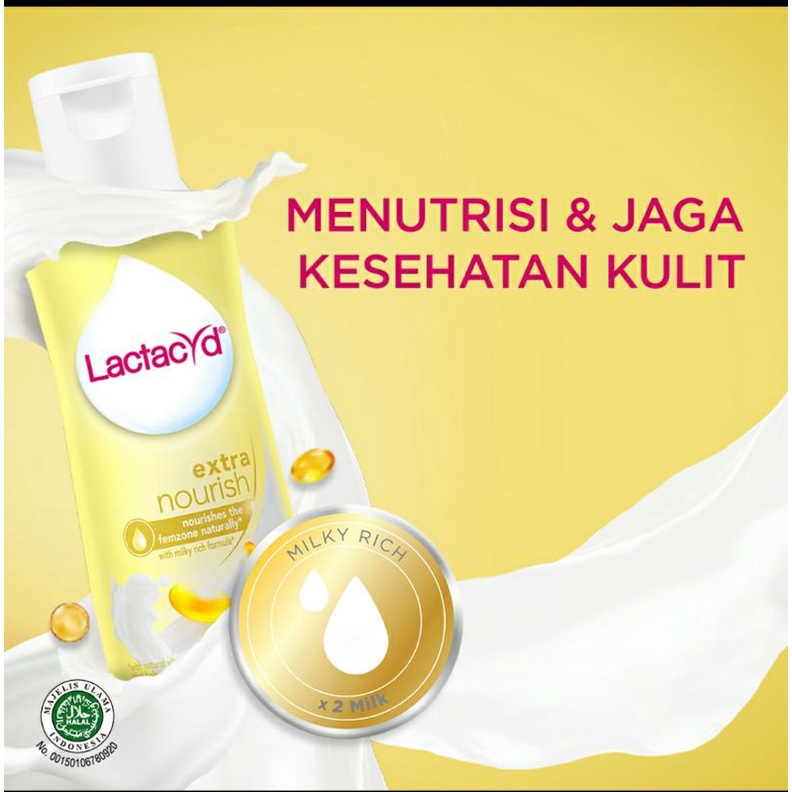 Lactacyd Extra Nourish Pembersih Kewanitaan