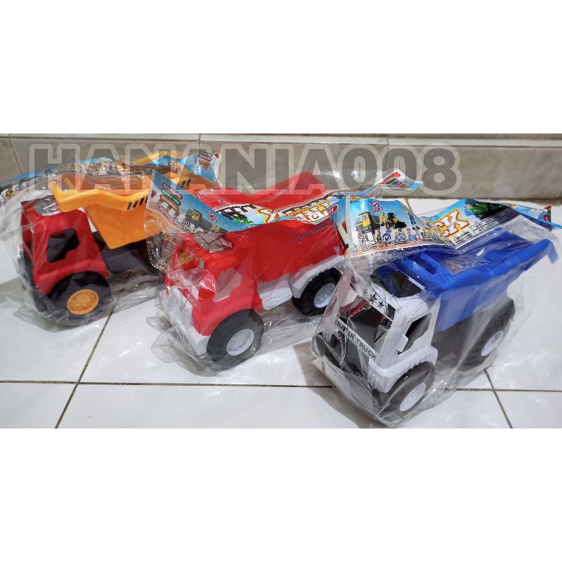 mainan heavy dump truk opp ak 89 mainan anak mobil dump truck sedang