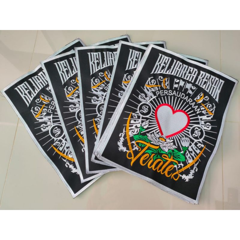 Bet Punggung PSHT Badge Bordir PSHT