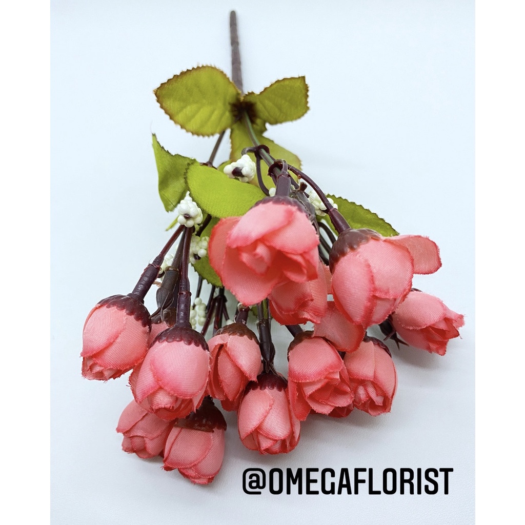 Bunga Kuncup Mini Artificial Bunga Artificial/Bunga Plastik/Bunga Dekorasi/Dekorasi Rumah/ Hiasan-Beauty