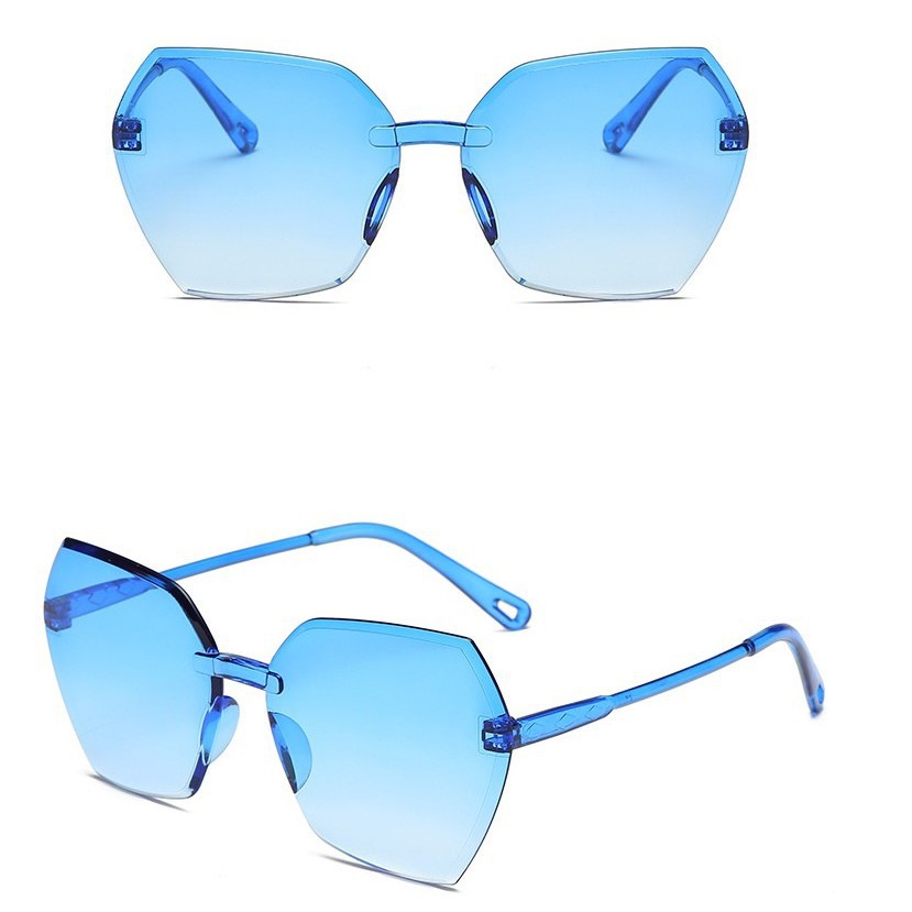 MOGYMOGY K601 Kacamata Gradien Wanita Kacamata Pantai Warna Warni Sunglasses Fashion