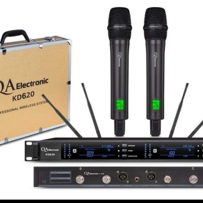 Mic wireless QA electronic KD620 / KD 620 Original plus Koper