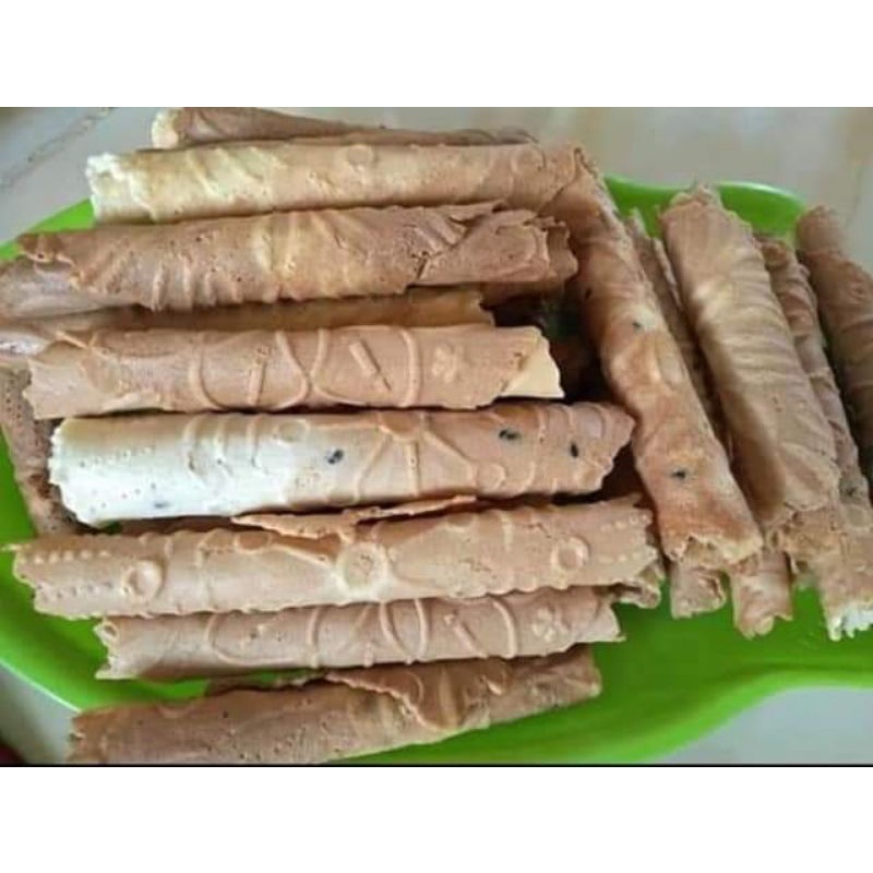 

kue semprong wijen