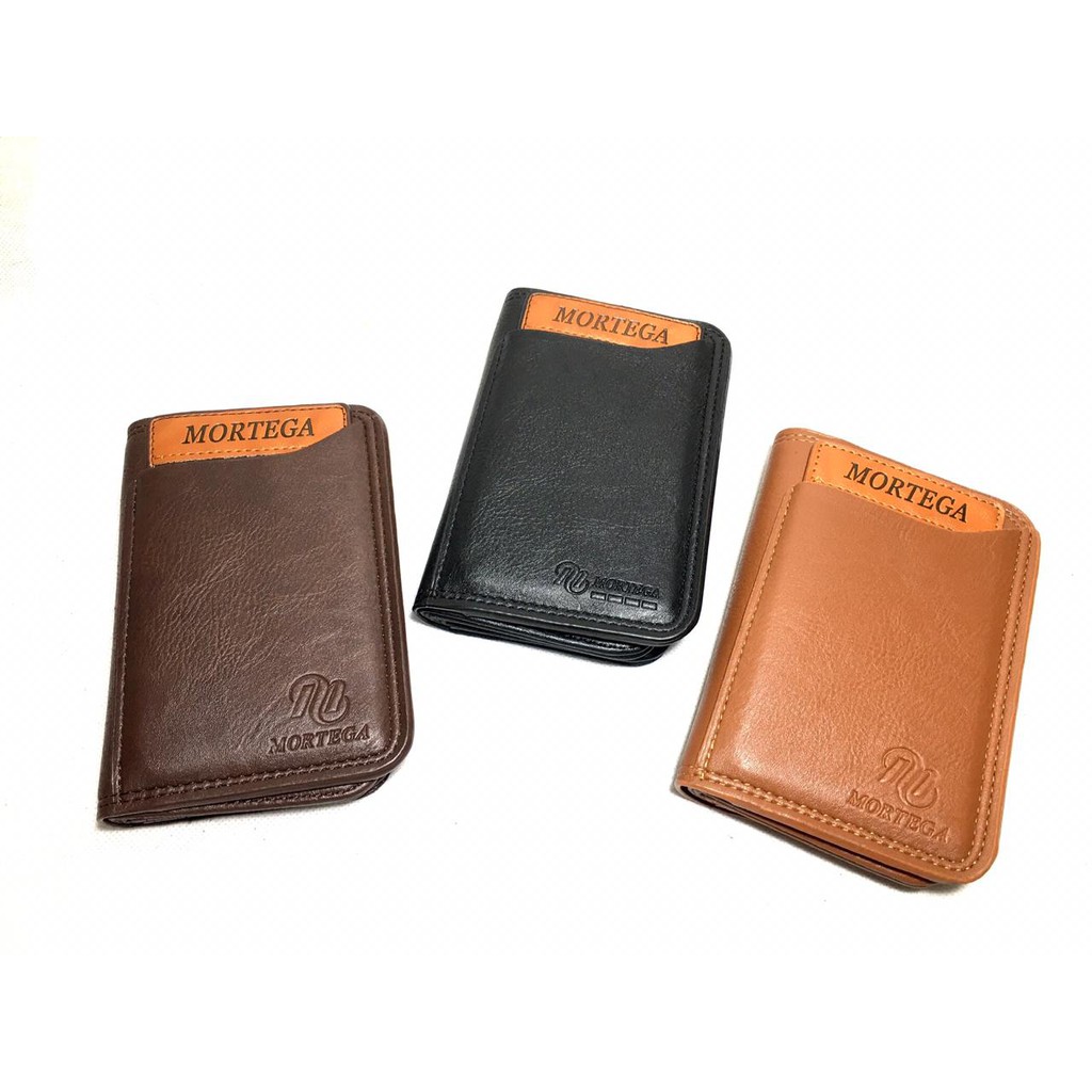 Dompet Panjang Kulit PU Mortega Pria - M-503