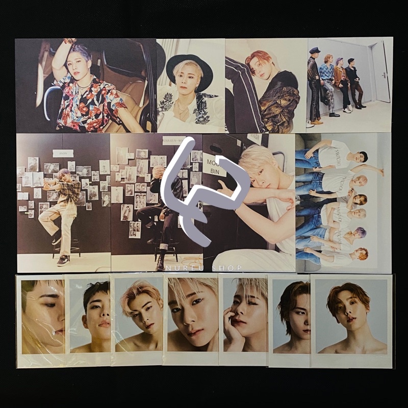 ASTRO - Switch On (Postcard / Polaroid Photo : MJ Jinjin Eunwoo Moonbin Rocky Sanha)