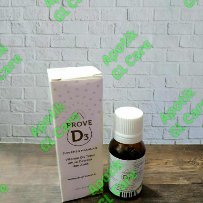 Prove D3 Drop 400Iu Vitamin - Vit D3 Untuk Dewasa Dan Anak Vit Anak -