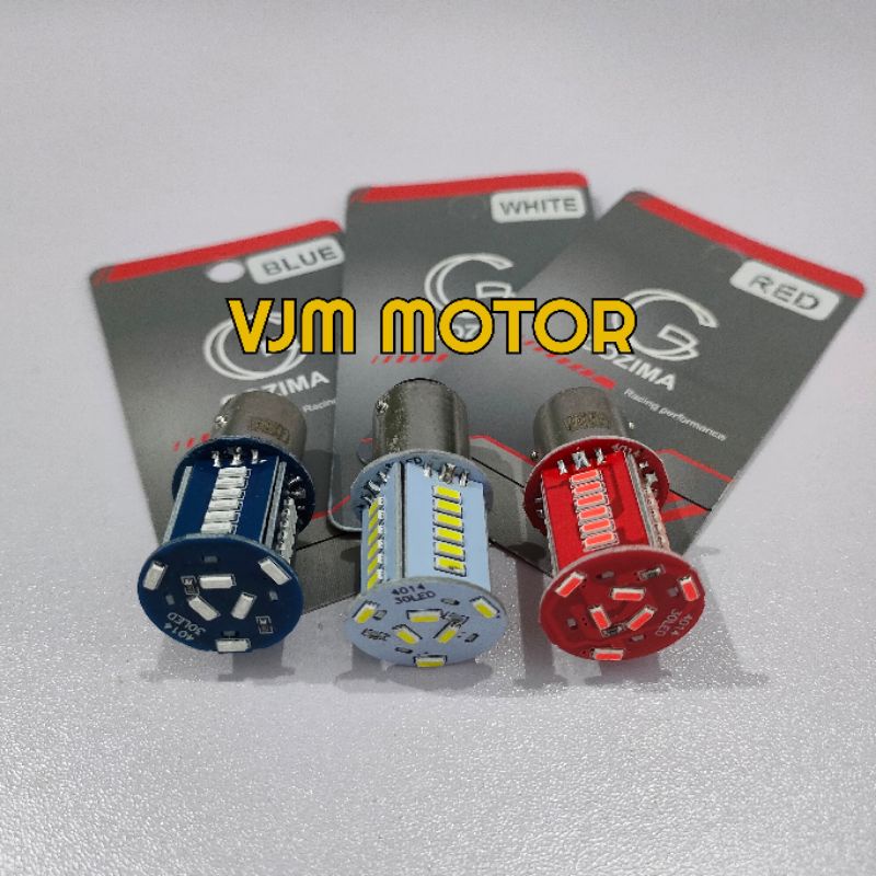 LAMPU STOPLAMP LED 30 MATA FLASH GEDIP LAMPU REM BELAKANG MOTOR BEBEK MATIC UNIVERSAL