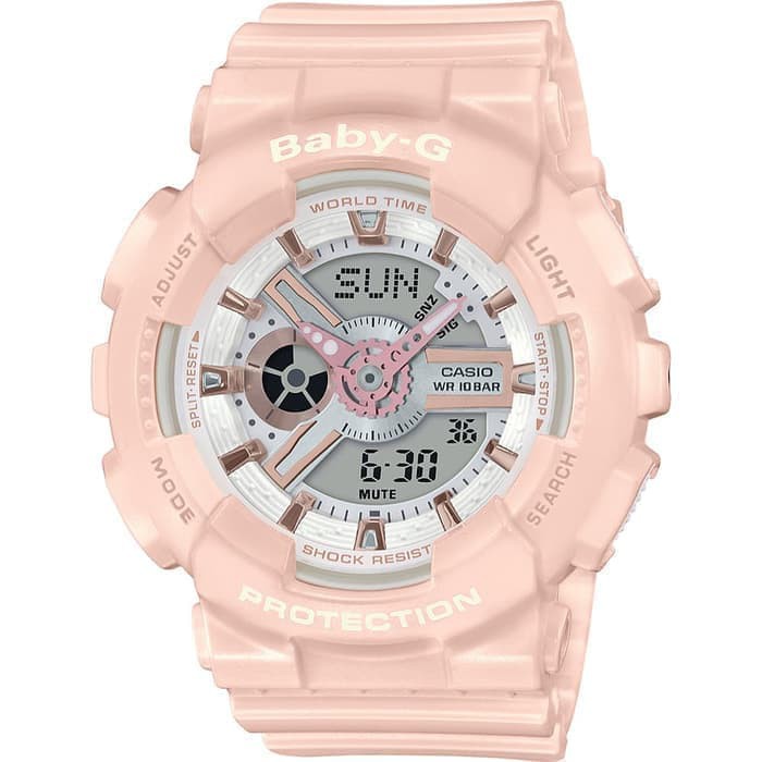 CASIO BABY-G BA 110RG BA-110RG ORIGINAL GARANSI RESMI