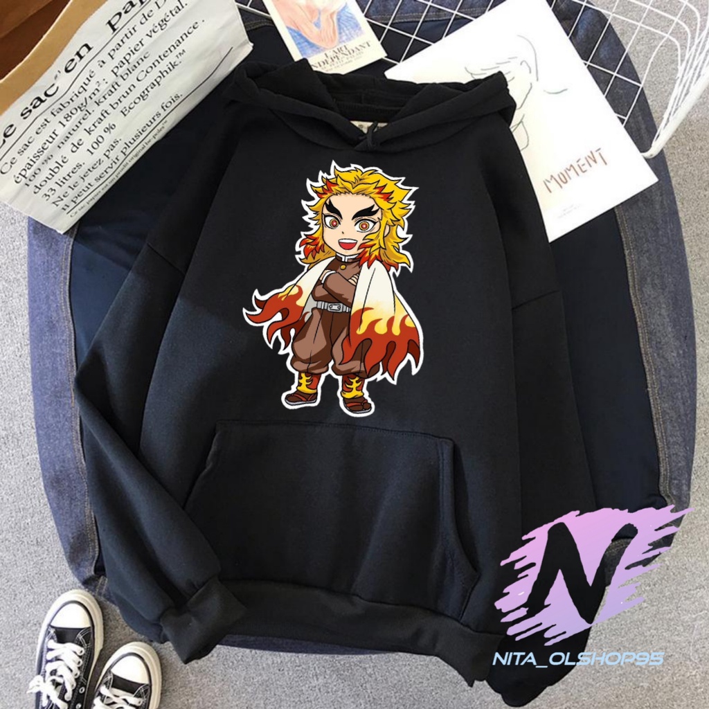 HOODIE KARAKTER PILAR API SWETER ANAK ANIME DEMON SLAYER