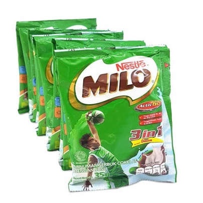 

Nestle Milo 3 in 1 sachet per renceng ( 10 x 35 gr)