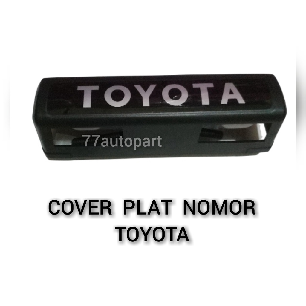 lampu plat nomor cover plat nomor toyota kijang super grand rover jantan