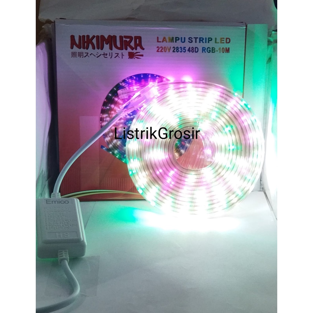 Led Strip Led Selang Warna Warni RGB Outdoor SMD Led Hias Agustusan RGB