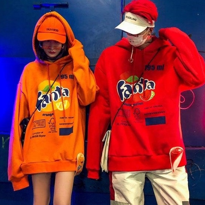 FANTA  SWEATER HOODIE // SWEATER HOODIE FANTA