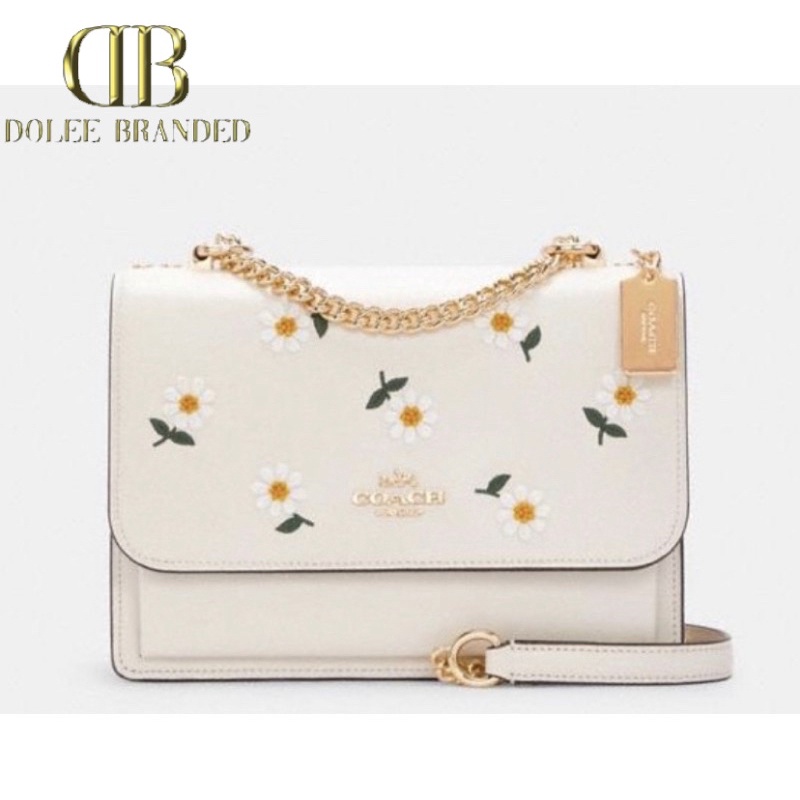 [READY] COACH KLARE CROSSBODY WITH DAISY EMBROIDERY