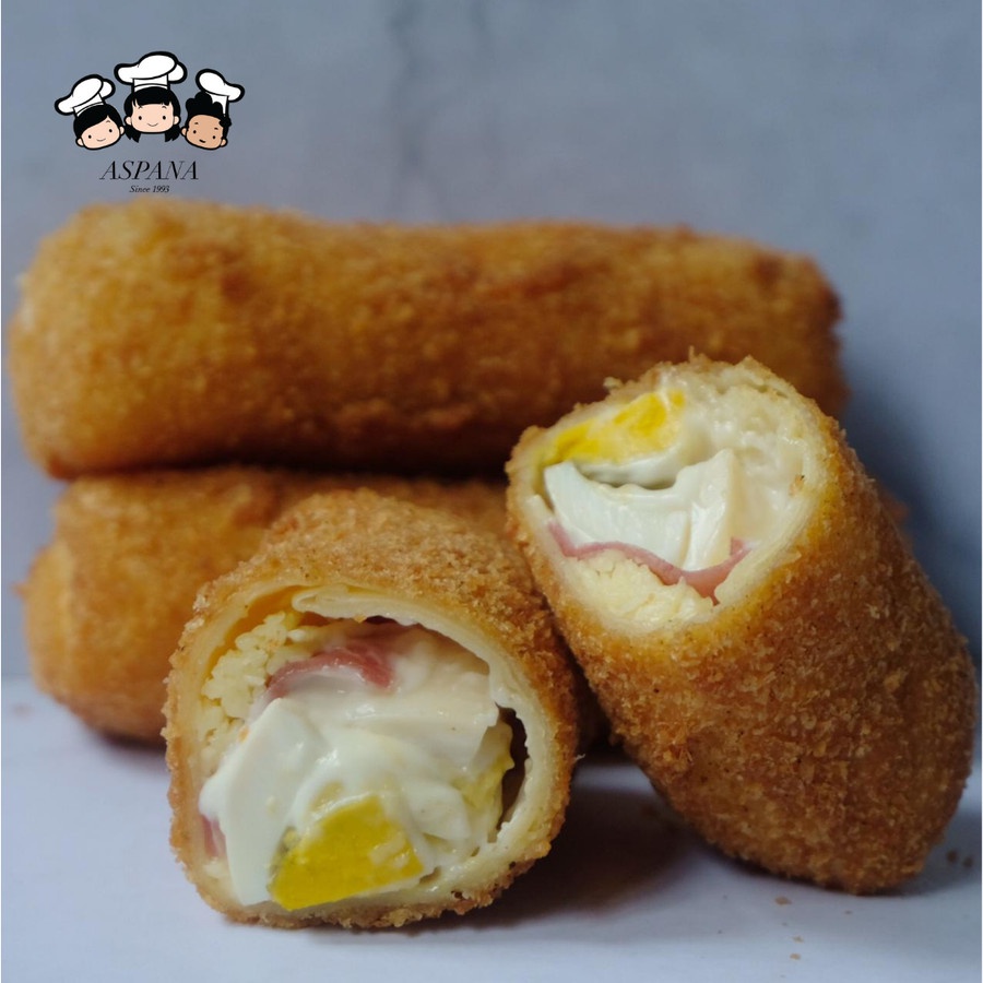 

Risoles Mayo / Risol Smoked Beef. Frozen Food, Makanan Beku