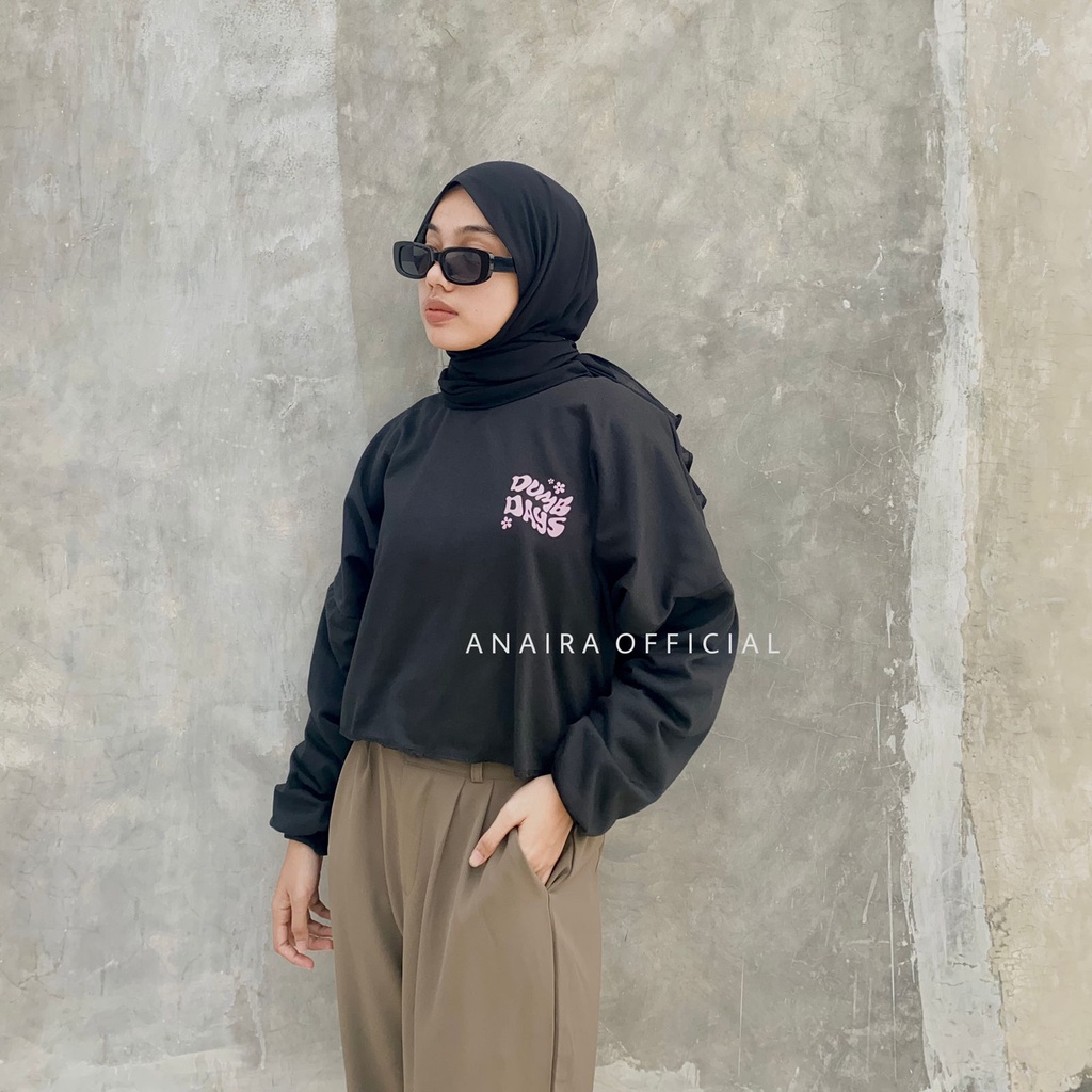 SWEATER DUMB CROP WANITA ANAIRAOFFICIAL