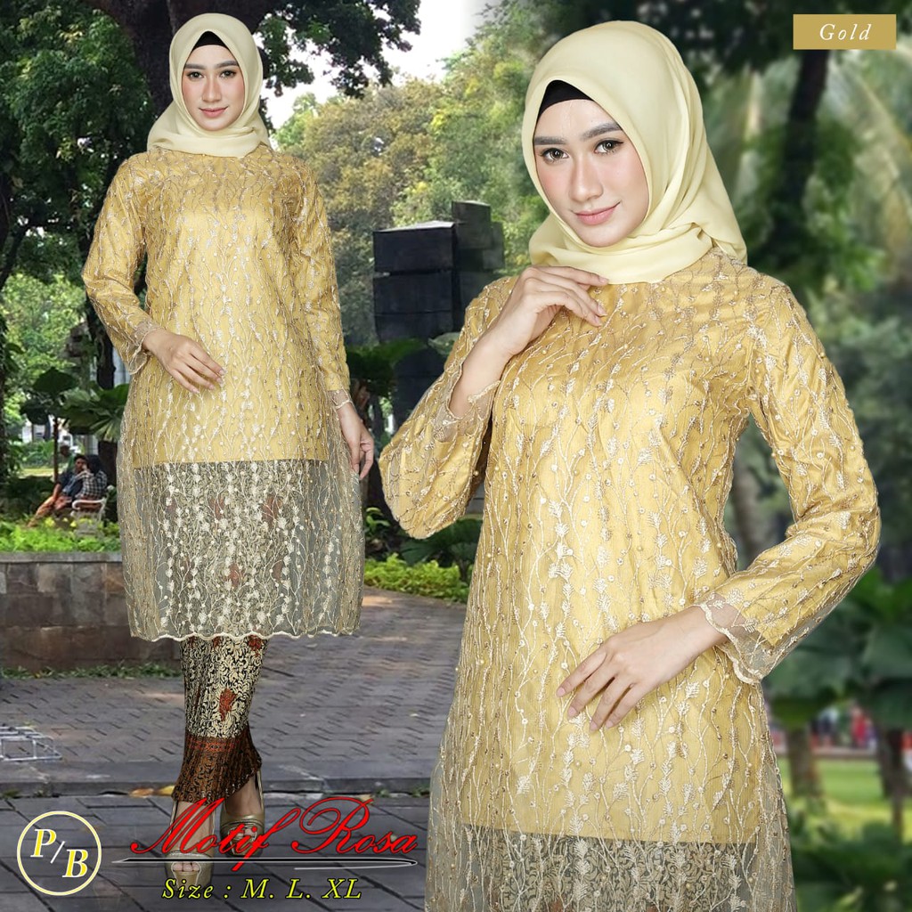 Gambar Baju Kebaya Brokat Tile - Galeri Busana dan Baju Muslim