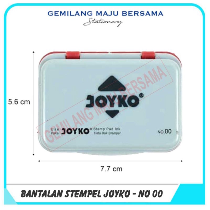 

Bantalan Stempel / Stamp Pad Joyko No. 00