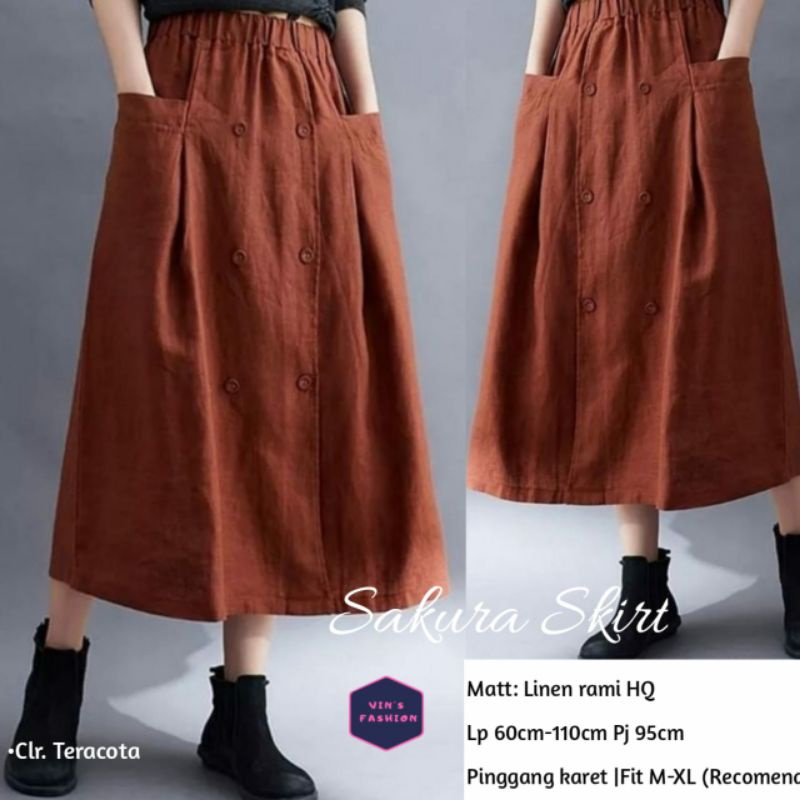 Rumi skirt ORI vin's