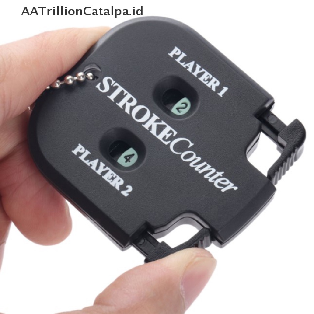 Aatrillioncatalpa Alat Penghitung Skor Golf Mini Dua Digit