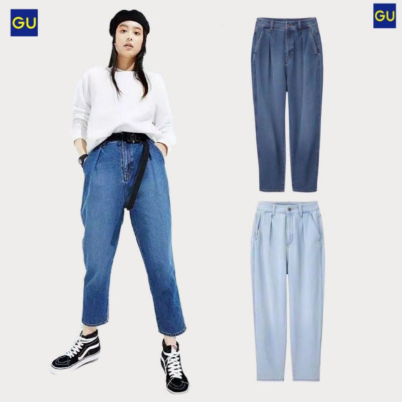 GU UNIQLO BOYFRIEND HIGHWAIST JEANS