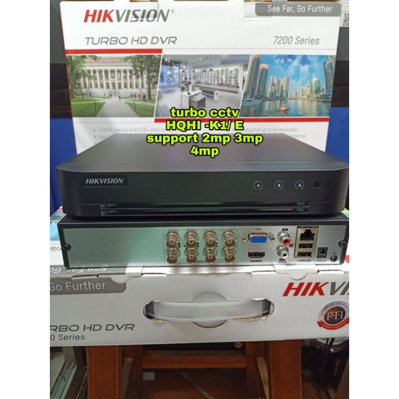 DVR Hikvision 8 Channel DS 7208 HQHI-K1 E