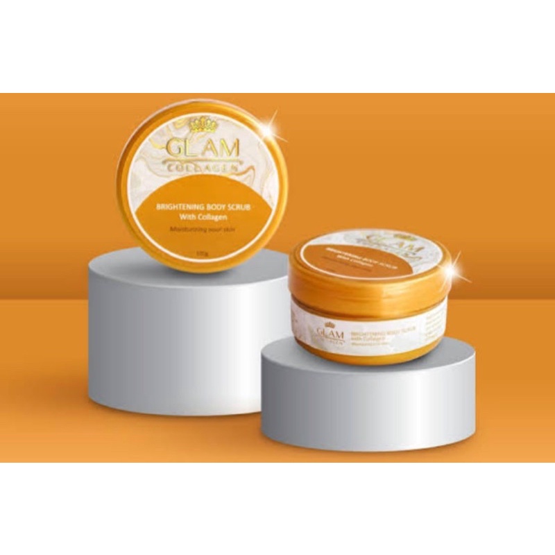 Jual GLAM COLLAGEN BRIGHTENING BODY SCRUB 100g Shopee Indonesia