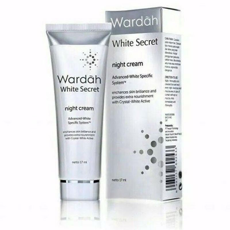 Wardah white secret night cream